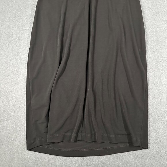 Connected Apparel Womens 6P V-Neck Pullover Flutter Sleeve Little Black Dress - Picture 10 of 10